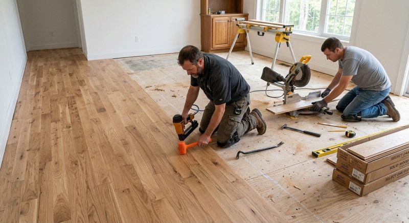 Wood Floor Replacement in Sandy, OR
