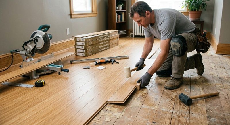 Bamboo Flooring Installation in Vancouver, WA