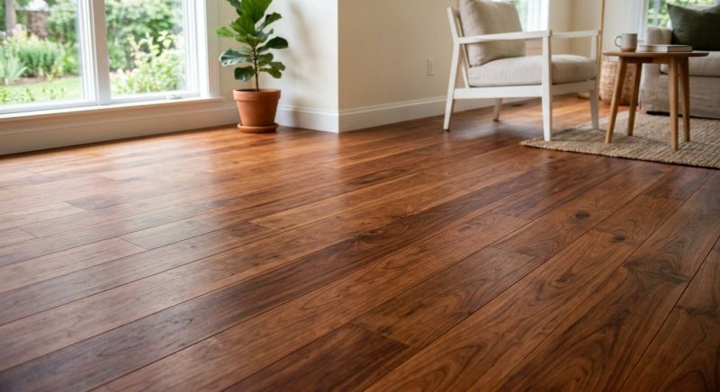 Cherry Floor Installation in Ariel, WA