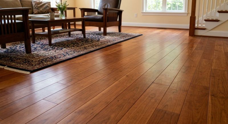 Cherry Floor Installation in Multnomah County, OR