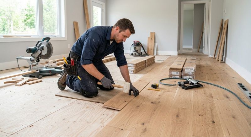 Hardwood Floor Installation in Clackamas, OR