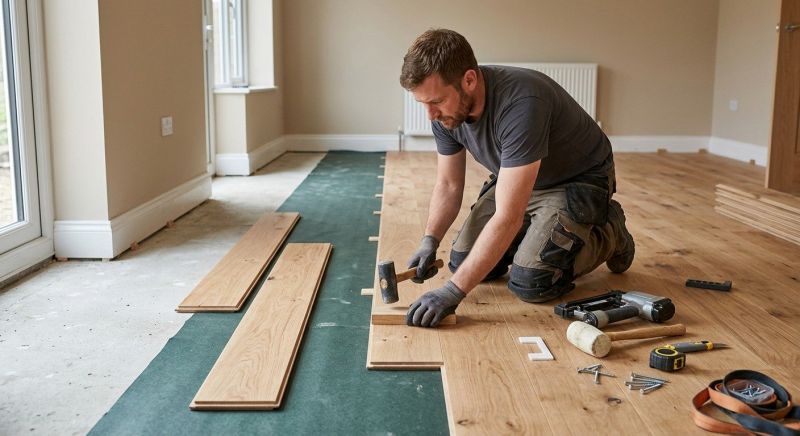Hardwood Floor Installation in Oregon City, OR