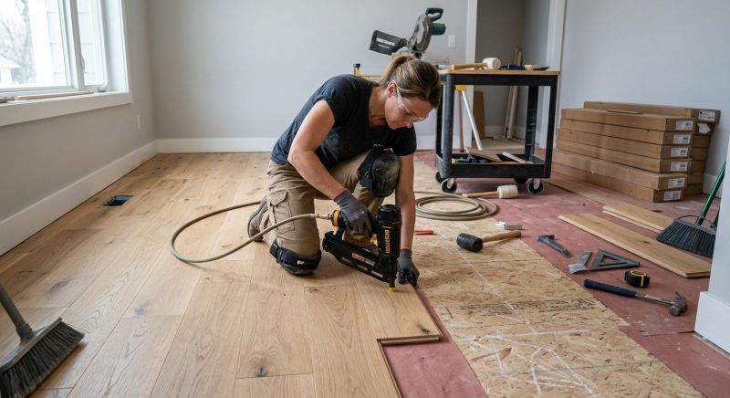 Hardwood Floor Installation in Saint Helens, OR