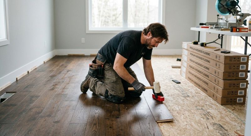 Hardwood Floor Installation in Sandy, OR