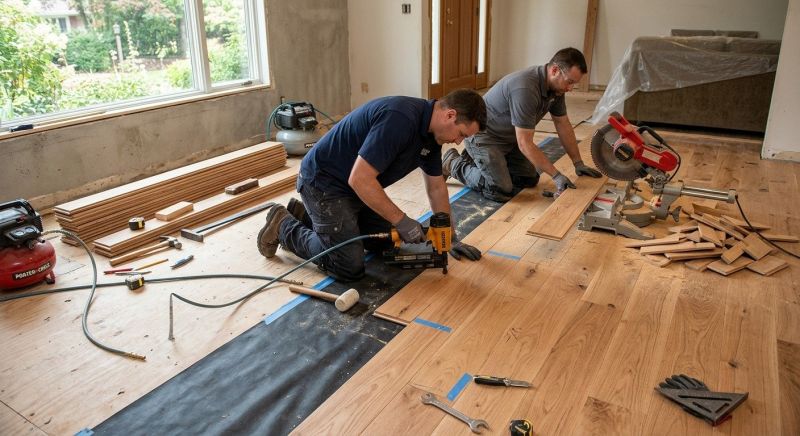 Hardwood Floor Installation in Tualatin, OR