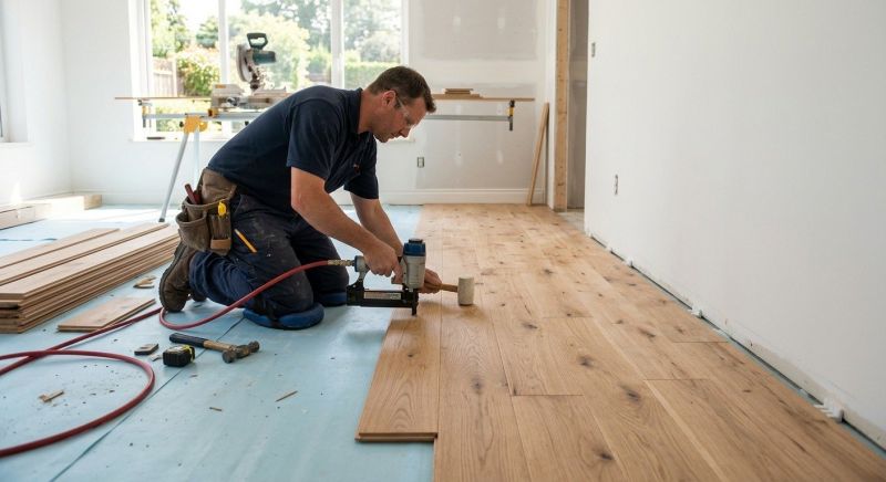 Hardwood Floor Installation in Woodland, WA