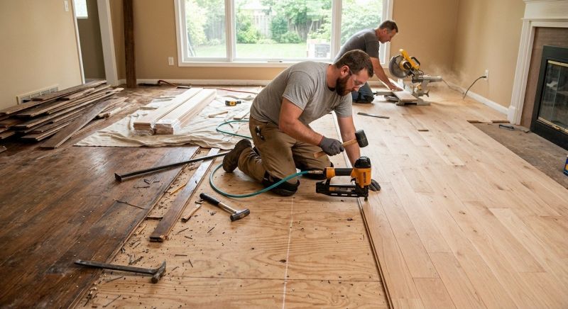Hardwood Replacement in Tualatin, OR