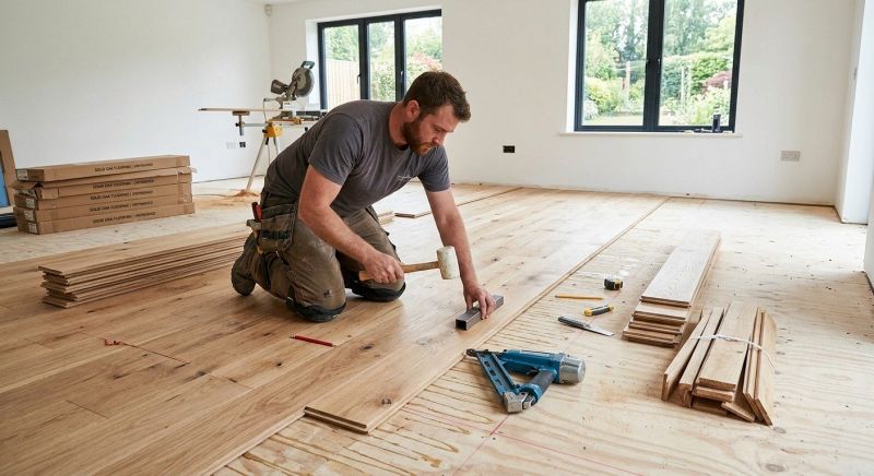 Oak Floor Installation in Saint Helens, OR