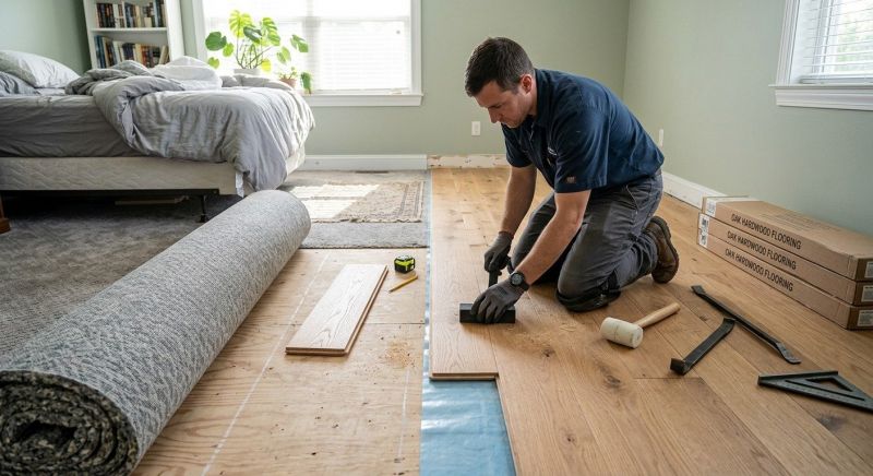 Oak Floor Replacement in Vancouver, WA