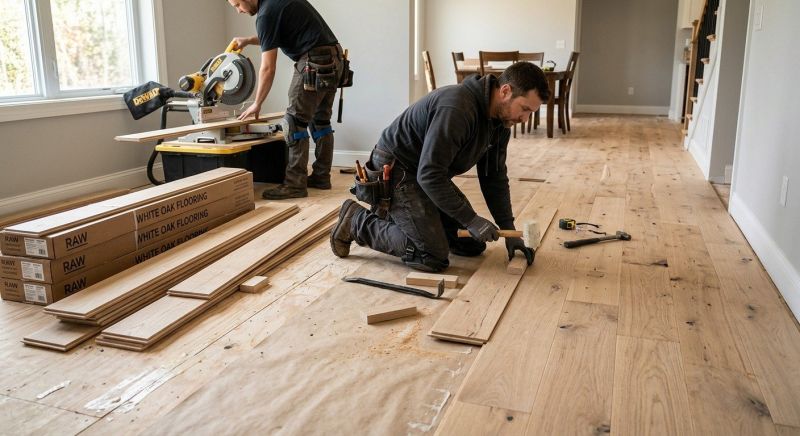 Oak Floor Replacement in Vancouver, WA