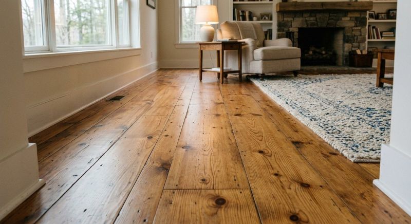Pine Floor Installation in Vancouver, WA