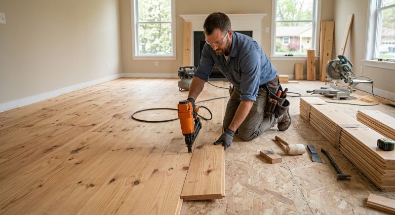 Plank Floor Installation in Vancouver, WA