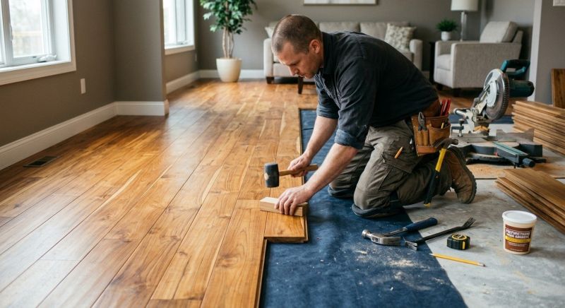 Teak Flooring Installation in Vancouver, WA