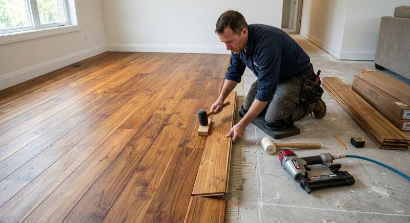 Teak Flooring Installation in Vancouver, WA