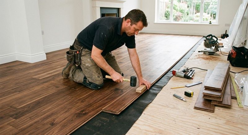 Walnut Flooring Installation in Vancouver, WA