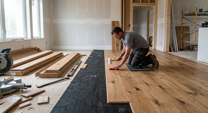 Wide Plank Floor Installation in Vancouver, WA