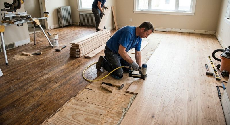 Wood Floor Replacement in Woodland, WA
