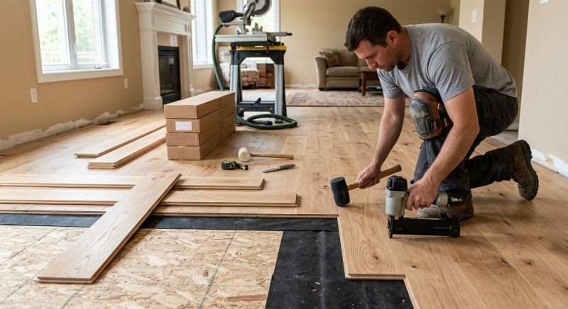 Wood Flooring Installation in Hillsboro, OR